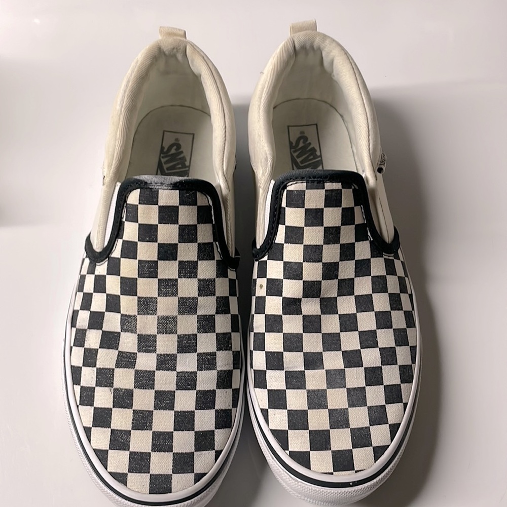 Vans checkerboard slip-ons